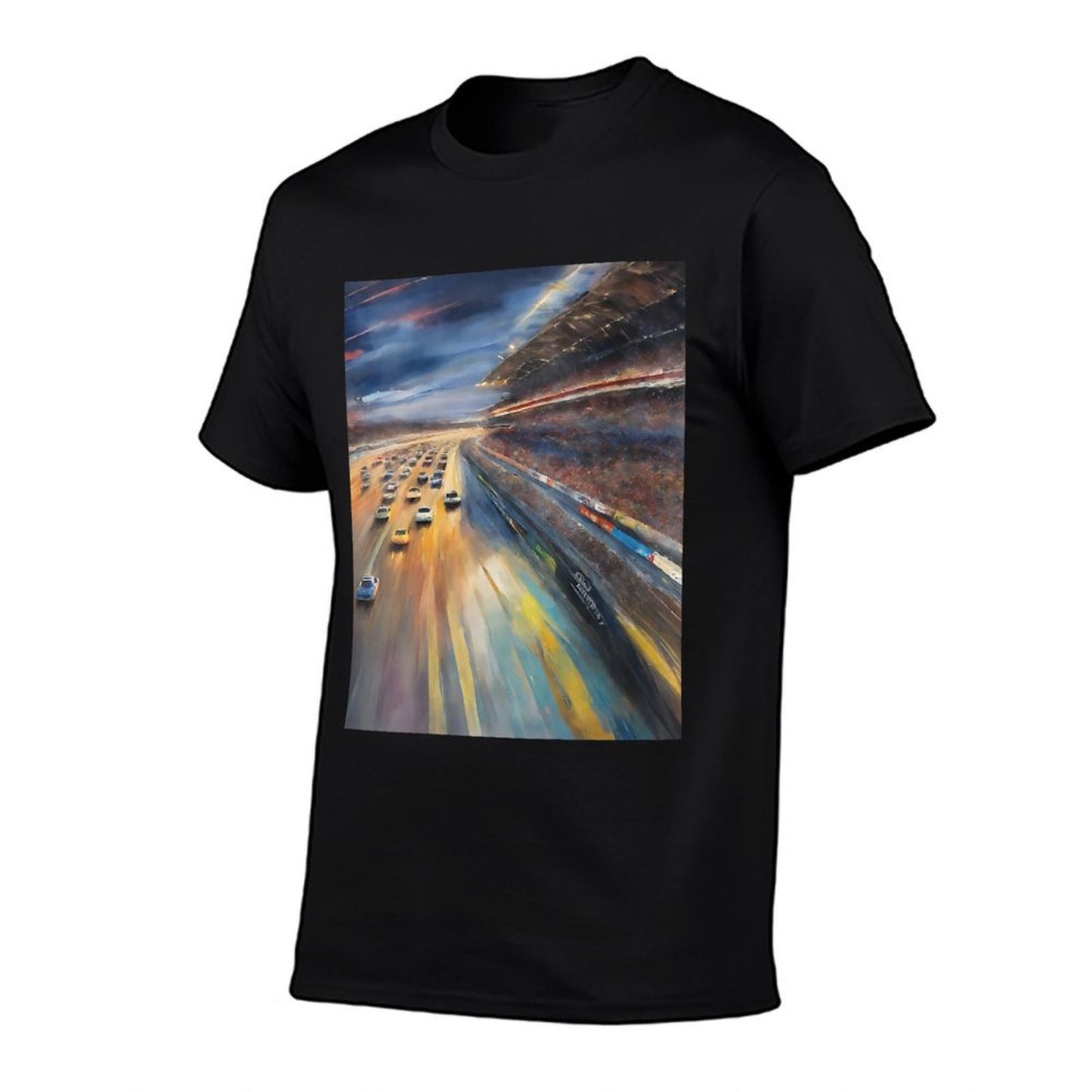 Womens Twilight Pursuit V13  Oversized Silhouette T-Shirt