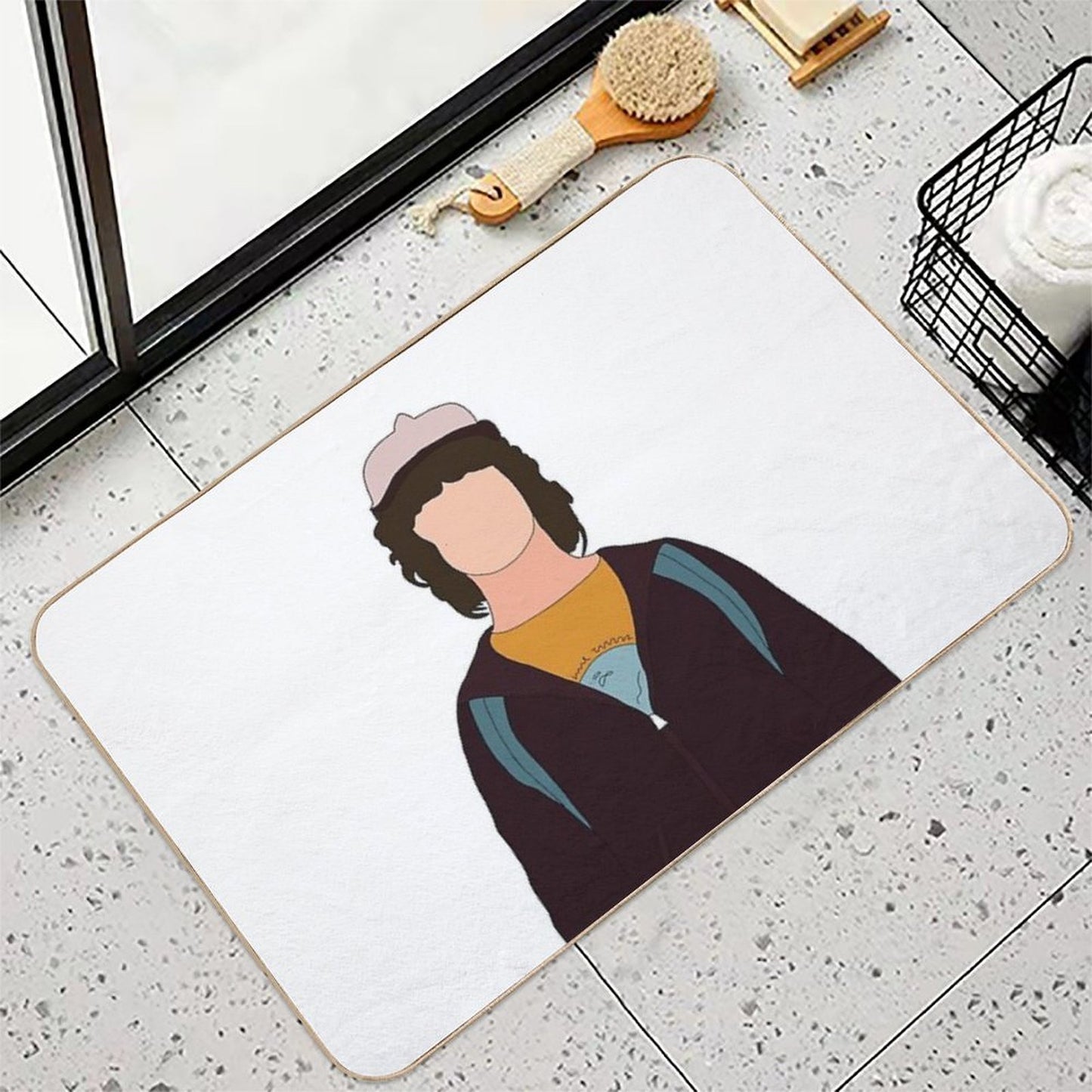 Stranger Things - Dustin Henderson  Long-Lasting Bath Mat