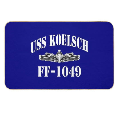 USS KOELSCH (FF-1049) SHIP'S STORE  Rapid-Drying Bath Mat