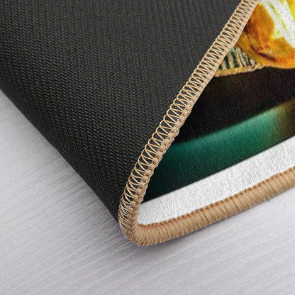 LED Edison Design Filament Bulb  Slip-Resistant Bath Mat