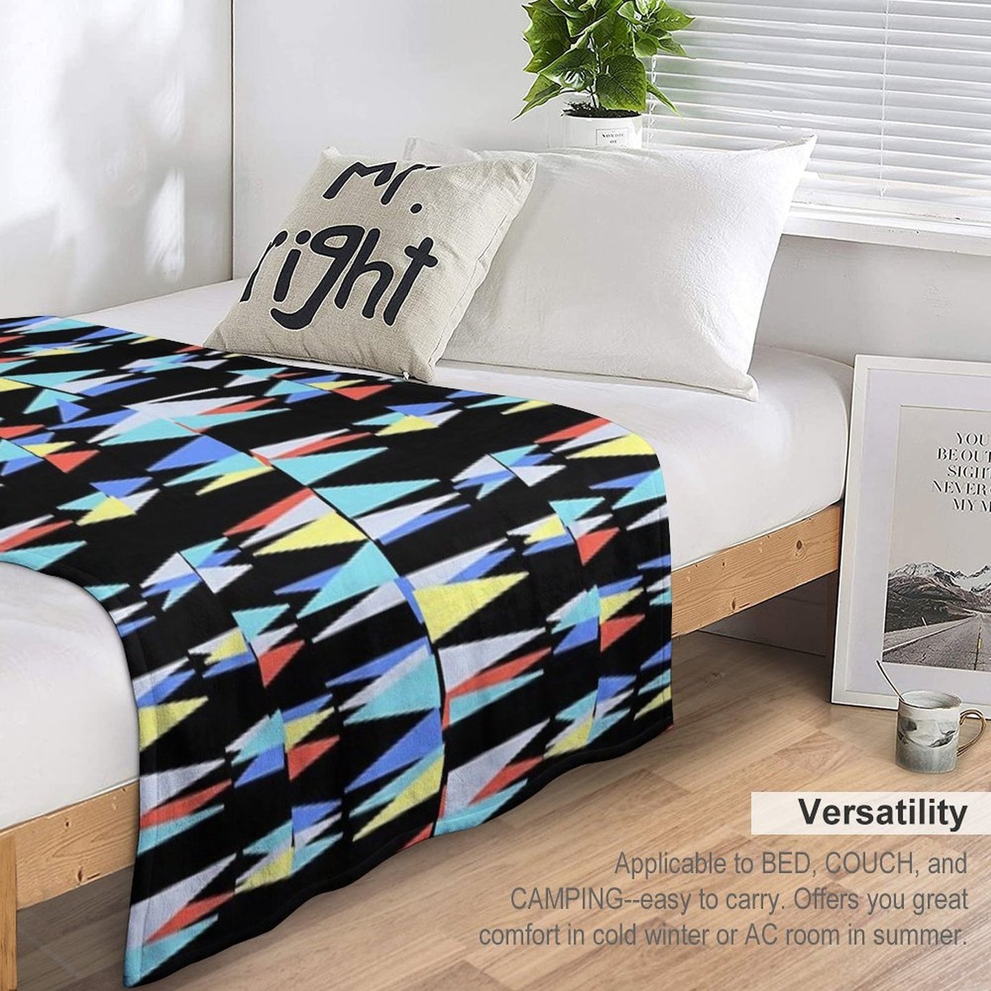The Ritz Cafe Formica Sustainable Throw Blanket