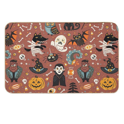Happy Halloween  Eco-Friendly Bath Mat