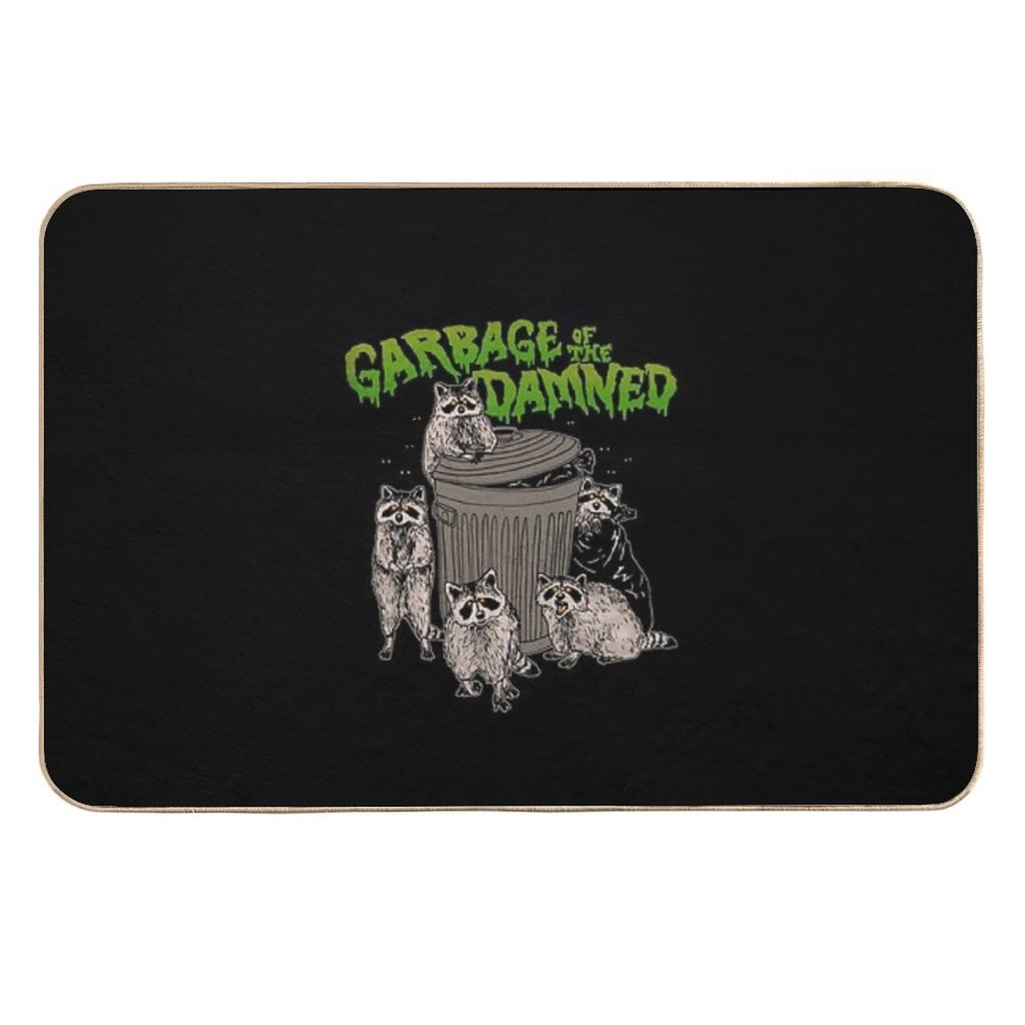 Garbage of The Damned  Easy Maintenance Bath Mat