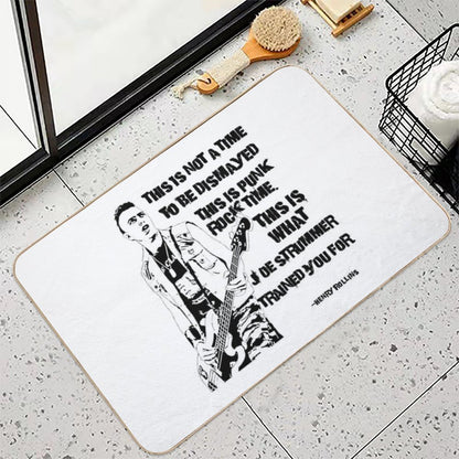 This Is Punk Rock Time  Pet-Safe Bath Mat