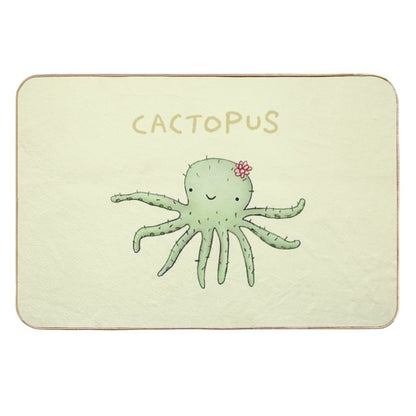 Cactopus  Easy To Clean Bath Mat
