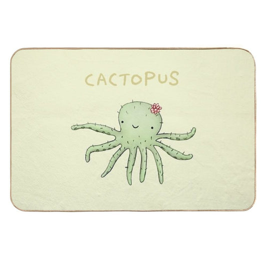 Cactopus  Easy To Clean Bath Mat