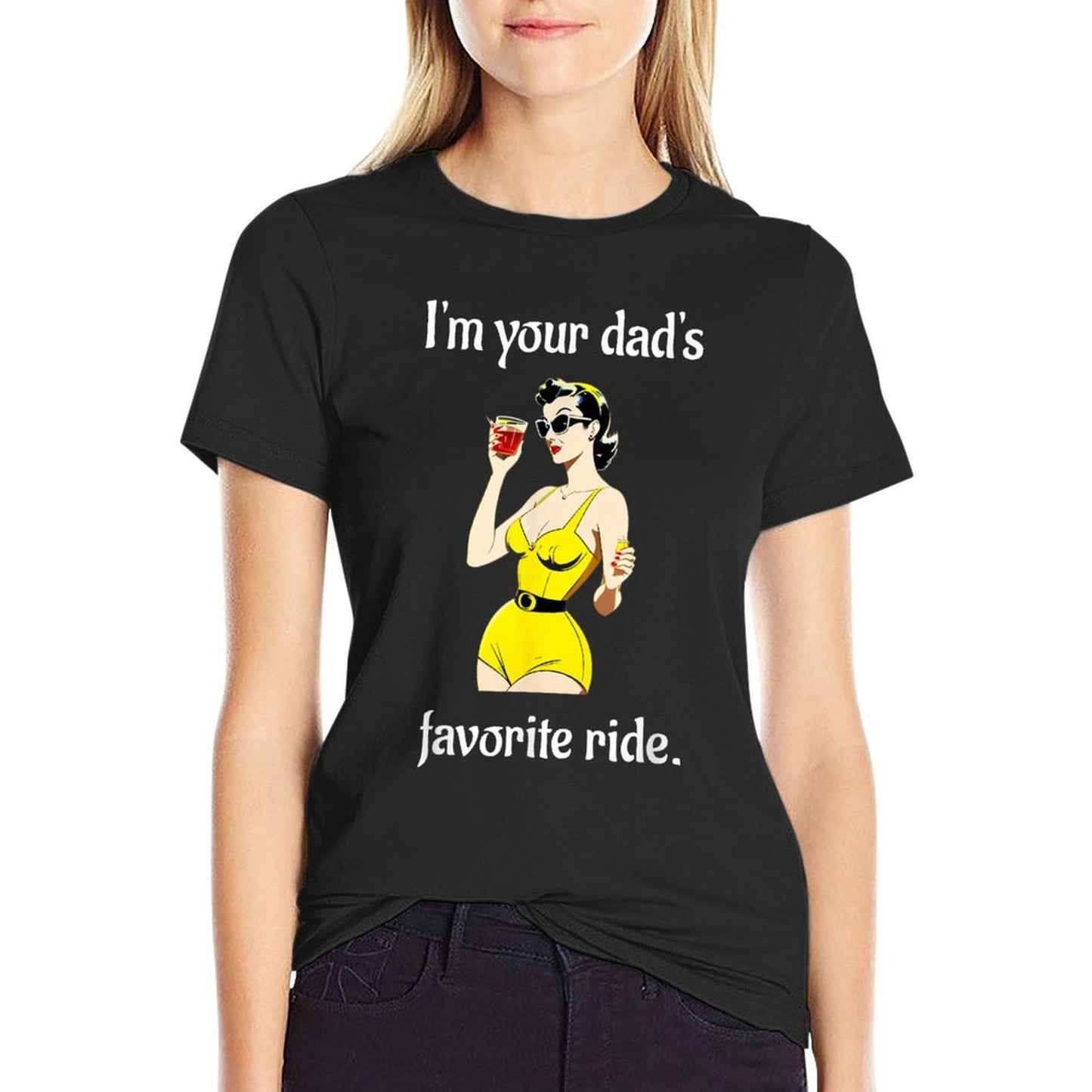 Bachelorette Party Womens Funny Inappropriate Ride T-shirt  Summer-ready Fabric T-Shirt