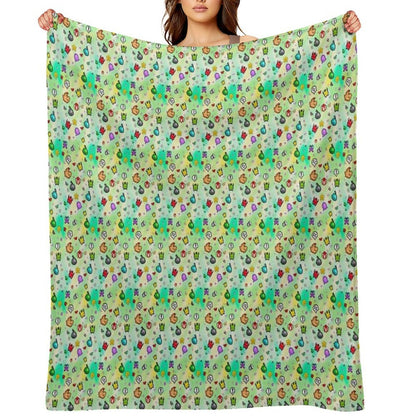Stardew Infinite Pattern Anti-pilling Throw Blanket
