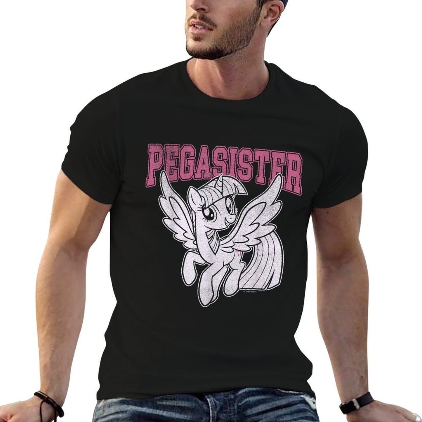 My Little Pony Twilight Sparkle Pegasister Big Collegiate  Vintage-inspired T-Shirt