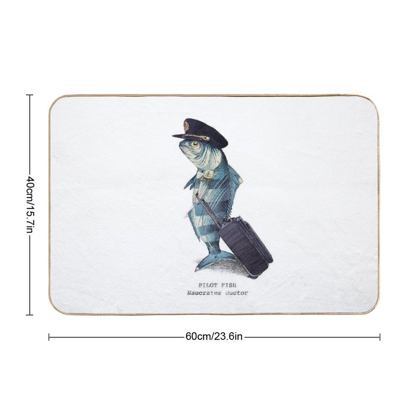 The Pilot  Versatile Bath Mat