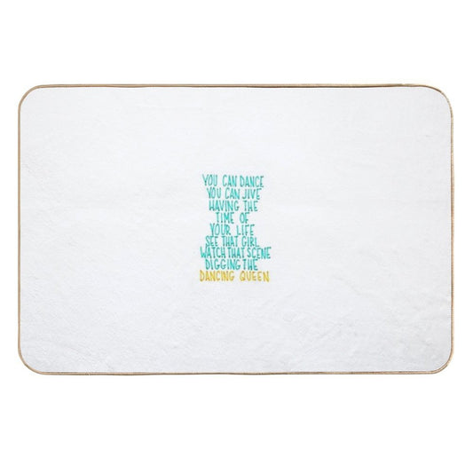 You Can Dance, You Can Jive  Eco-Friendly Bath Mat