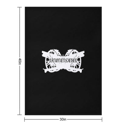 Kanonenfieber Band Lightweight Throw Blanket