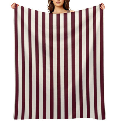 I Love You Long-time Stripes A12 Comfort Throw Blanket
