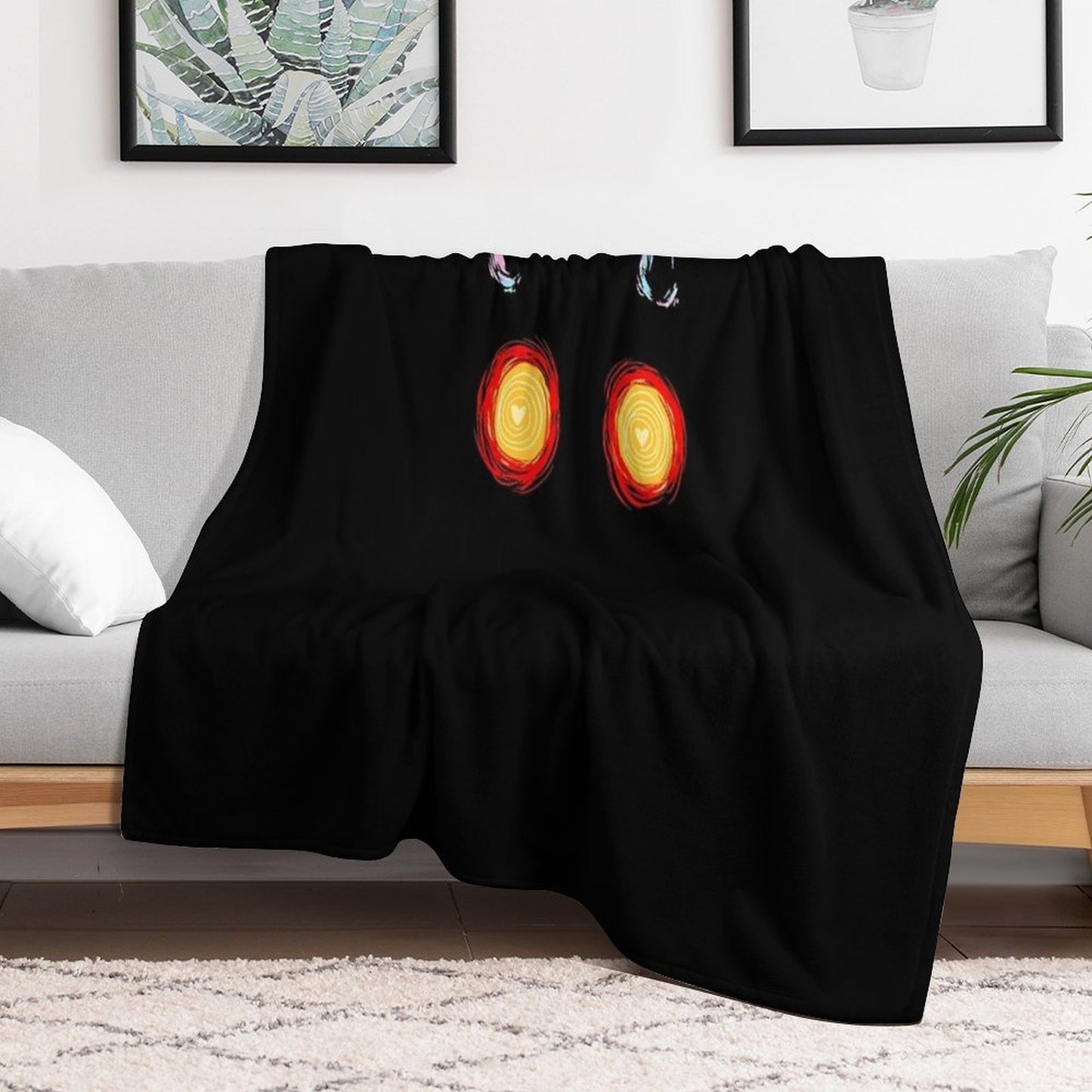 DD Machine-washable Throw Blanket