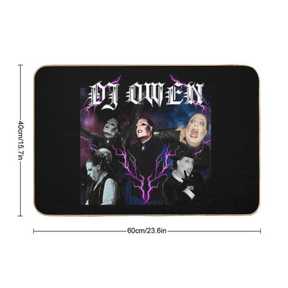 DJ OWEN  Bay Area DJ in Merch Form!  Non-Slip Bath Mat
