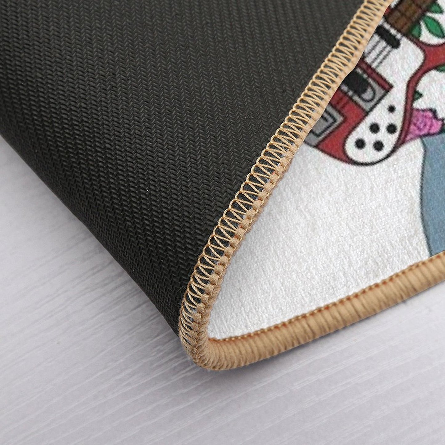 Nicky Wire  Easy To Clean Bath Mat