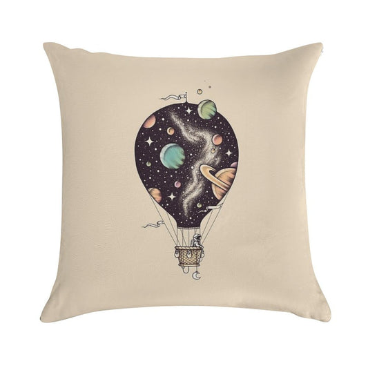 Interstellar Journey Soft Reinforced Edging Throw Pillow