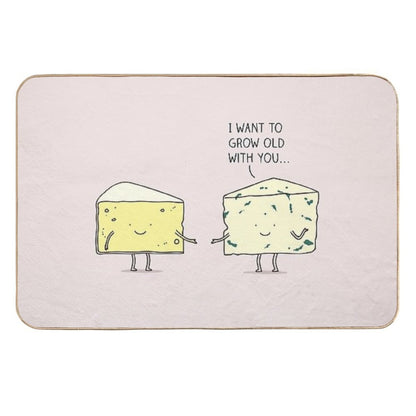 Matured Cheese  Easy Maintenance Bath Mat