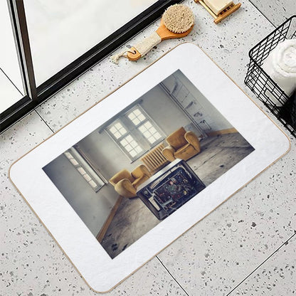 TV Room  Stain-Proof Bath Mat