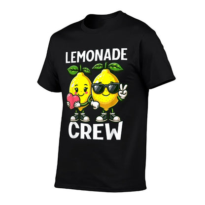 Lemon Stand Funny Lemonade Entrepreneur for Boys Girls Crew  Tagless Design T-Shirt