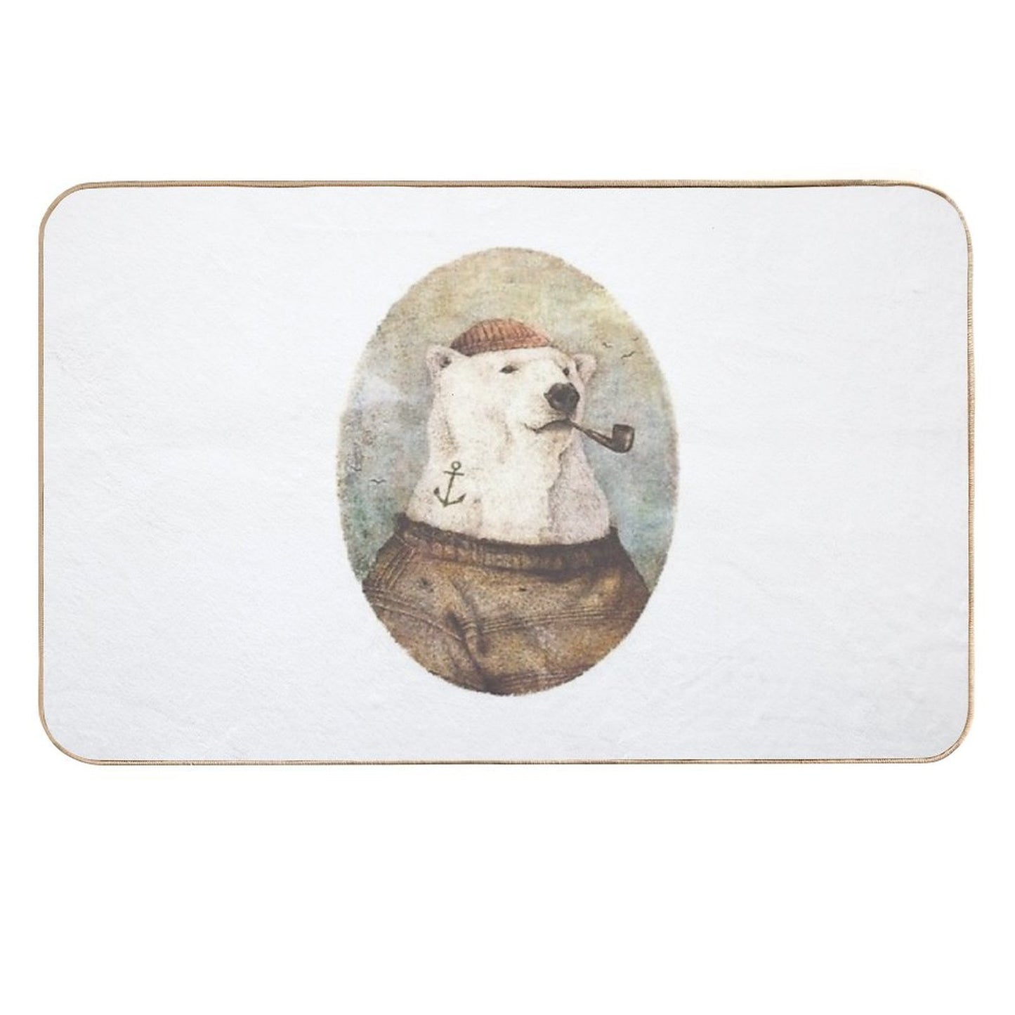 Onto The Shore  Versatile Bath Mat