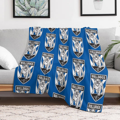 Canterbury-Bankstown Bulldogs Compact Throw Blanket