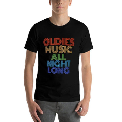 Oldies Music Fan Dad  Odor-resistant T-Shirt
