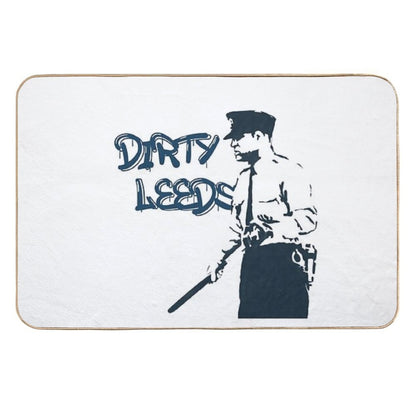 Dirty Leeds  Long-Lasting Bath Mat