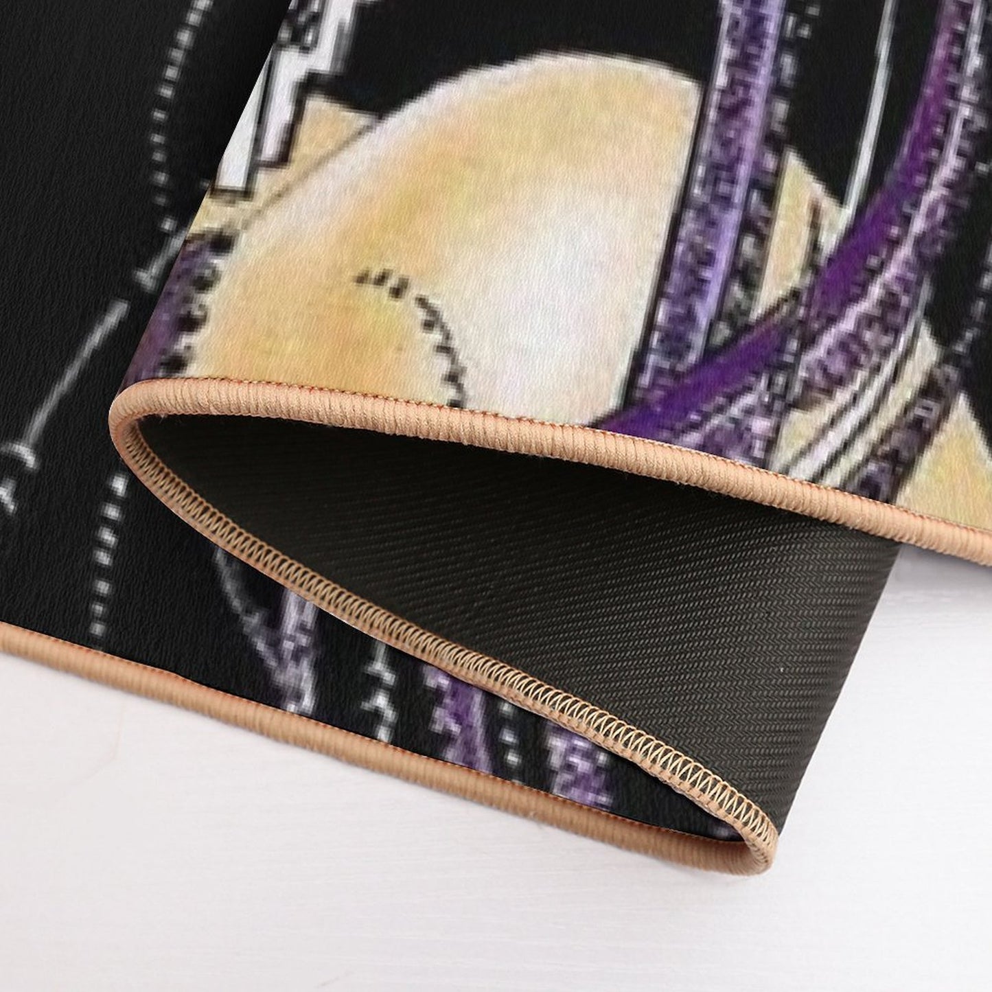 FLAPPER  Vintage 1930 Art Deco Print  Eco-Friendly Bath Mat