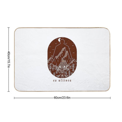 Ex Altiora Cover  Non-Slip Bath Mat