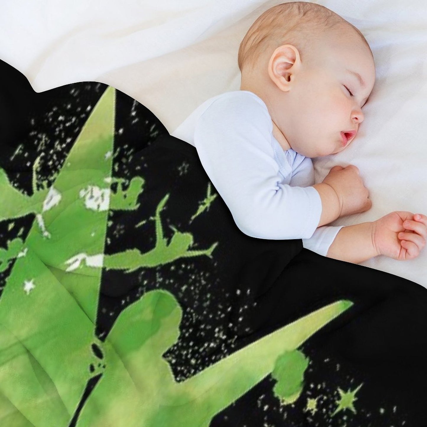 Tinker Bell Fairy Travel-friendly Throw Blanket