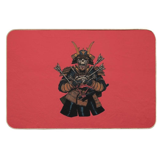 Dead Samurai  Easy To Clean Bath Mat