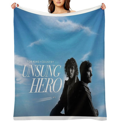 for King And Country Unsung Hero Tour 2024 Premium Throw Blanket