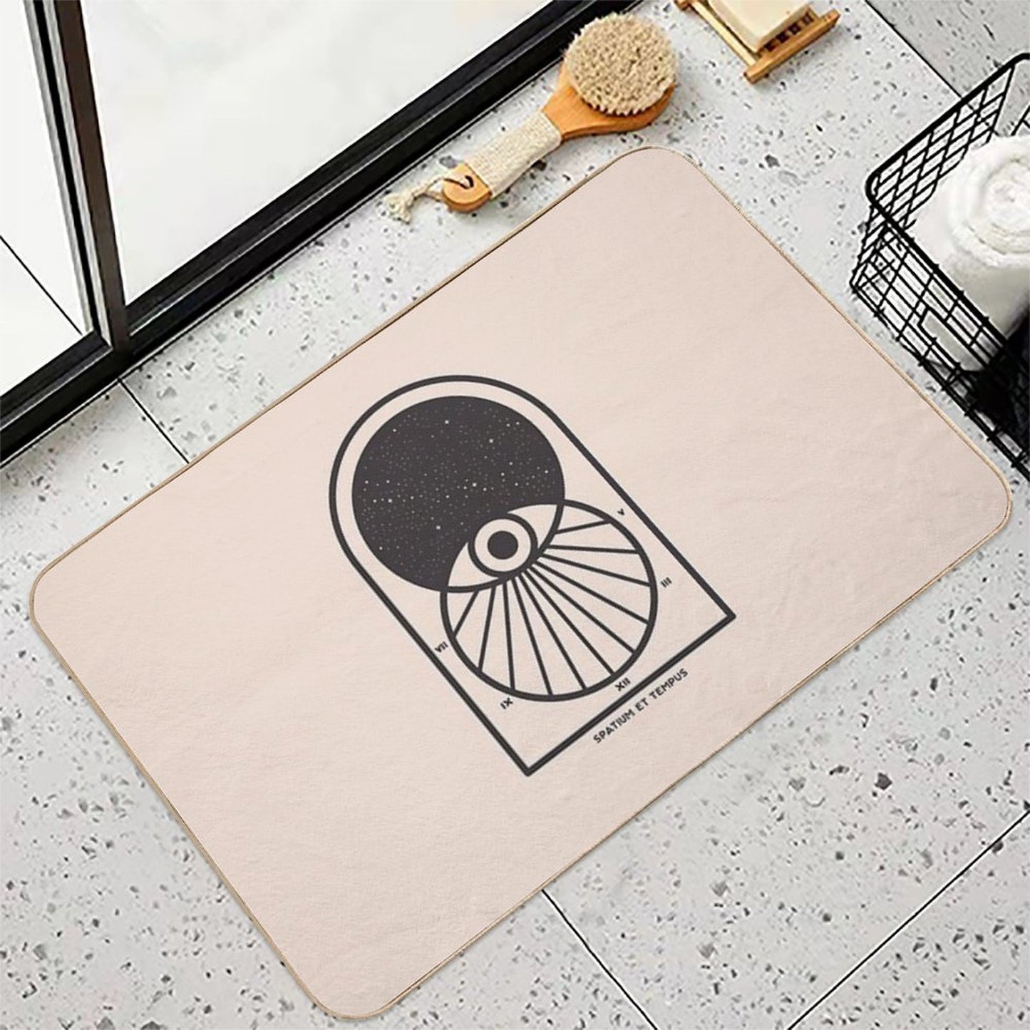Space And Time  Toxin-Free Bath Mat