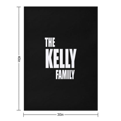 The Kelly Family Wrinkle-free Throw Blanket