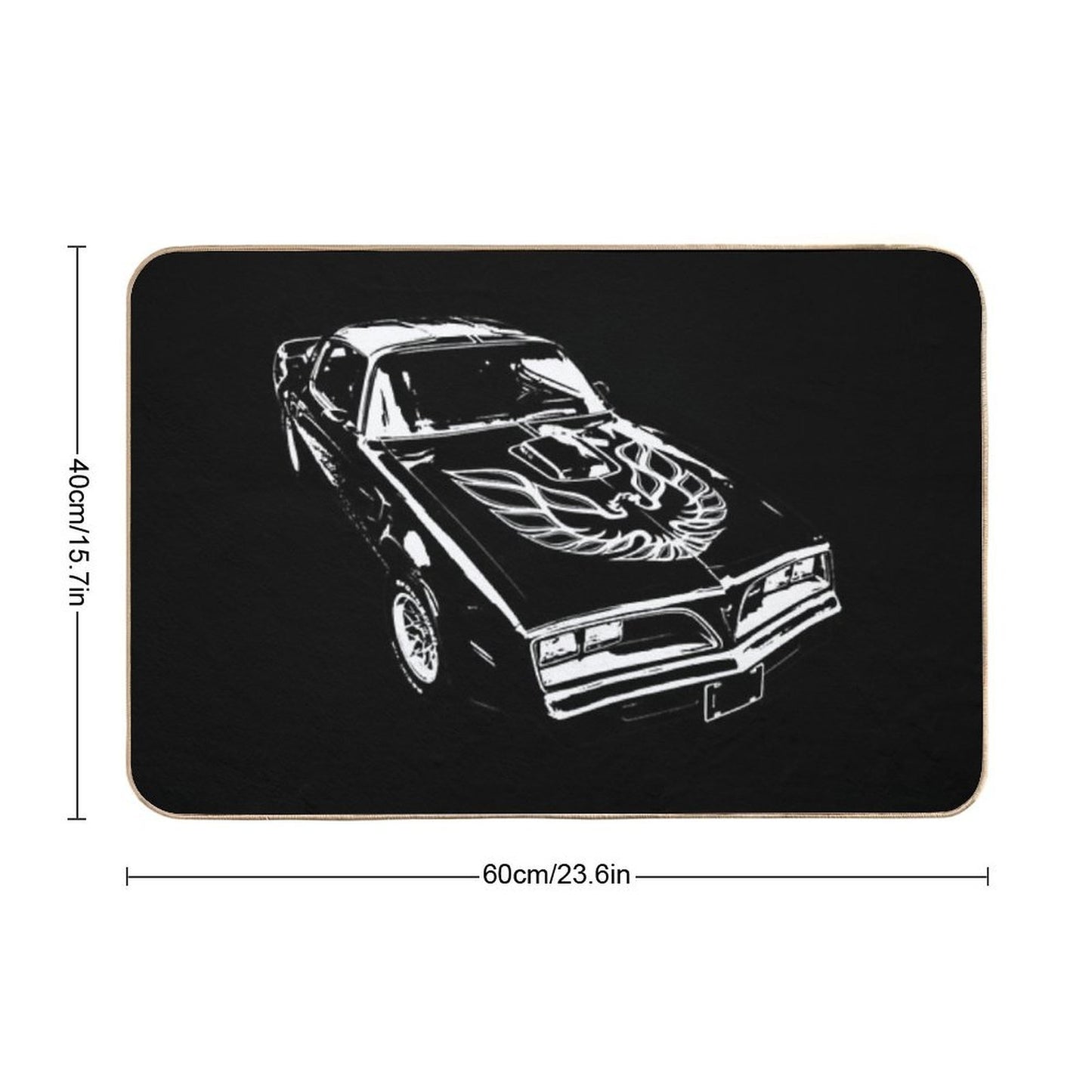 1978 Trans Am  Eco-Friendly Bath Mat
