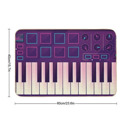 Neon MIDI Controller  Rapid-Drying Bath Mat