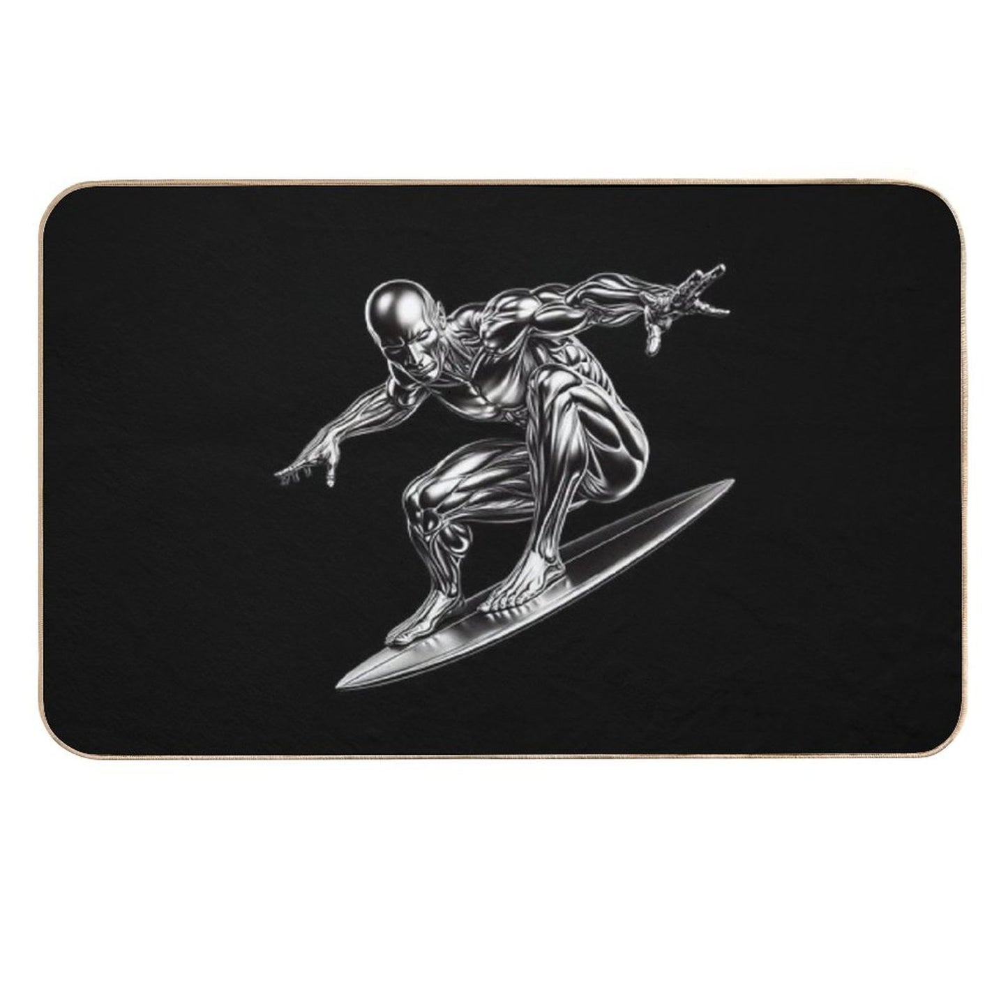Silver Surfer  Eco-Friendly Bath Mat