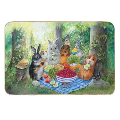 Picnic at Coleman's Farm  Dirt-Trapping Bath Mat