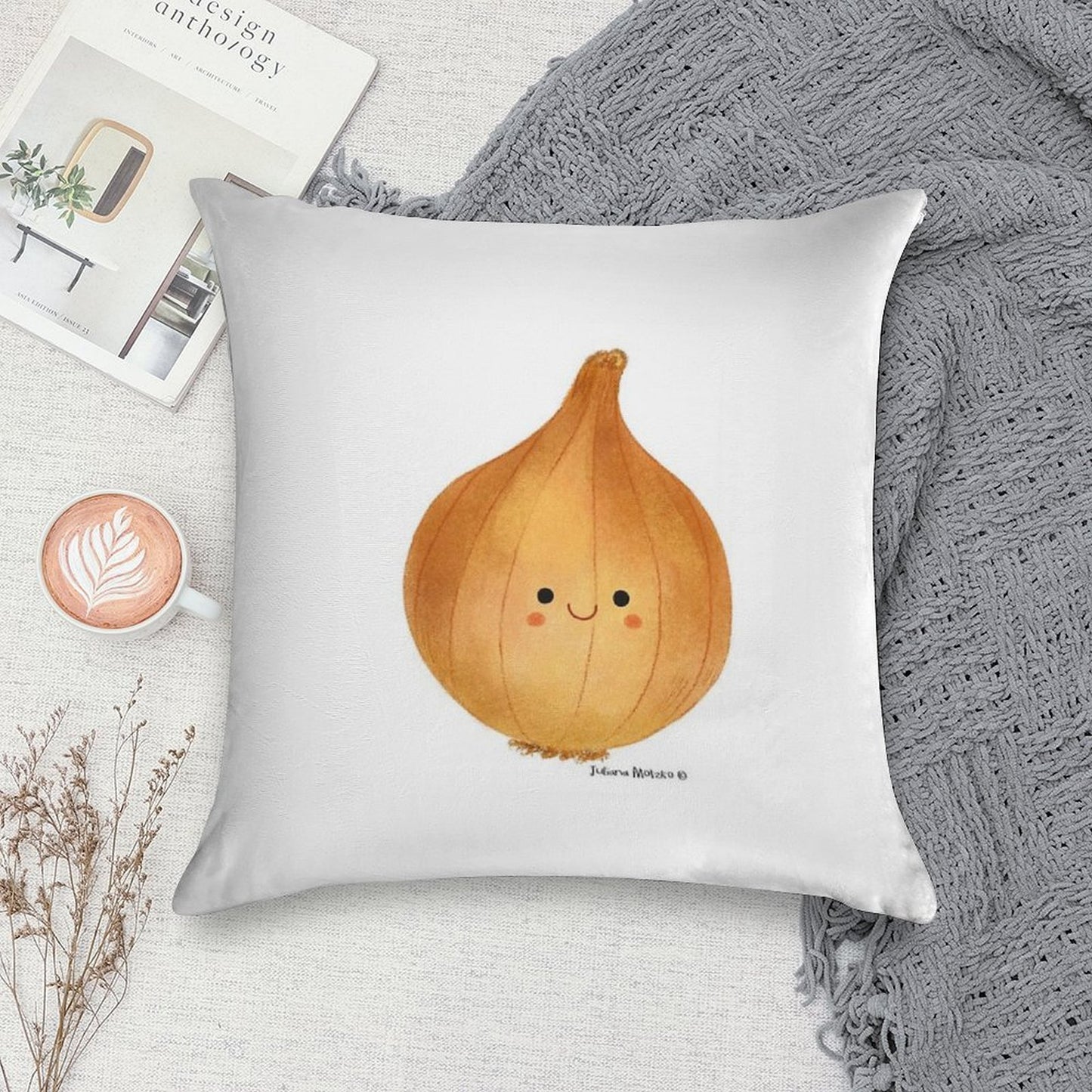 Onion Soft Style Accent Throw Pillow