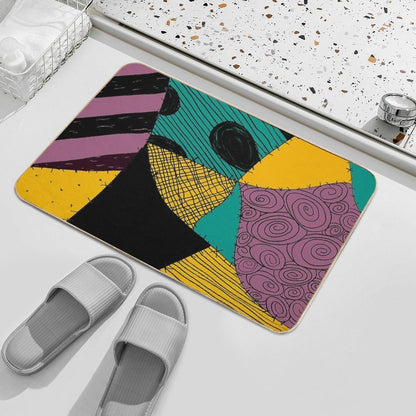 Sally's Dress. The Nightmare Before Christmas.  High-Traffic Bath Mat