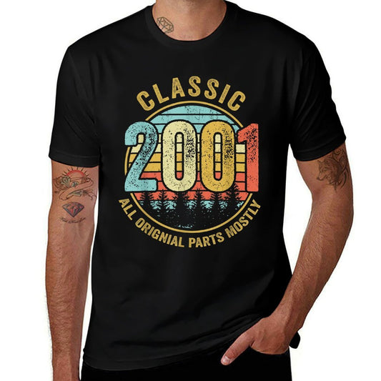 Vintage 2001 Limited Edition 21 Years Old 21st Birthday  Quick-drying T-Shirt