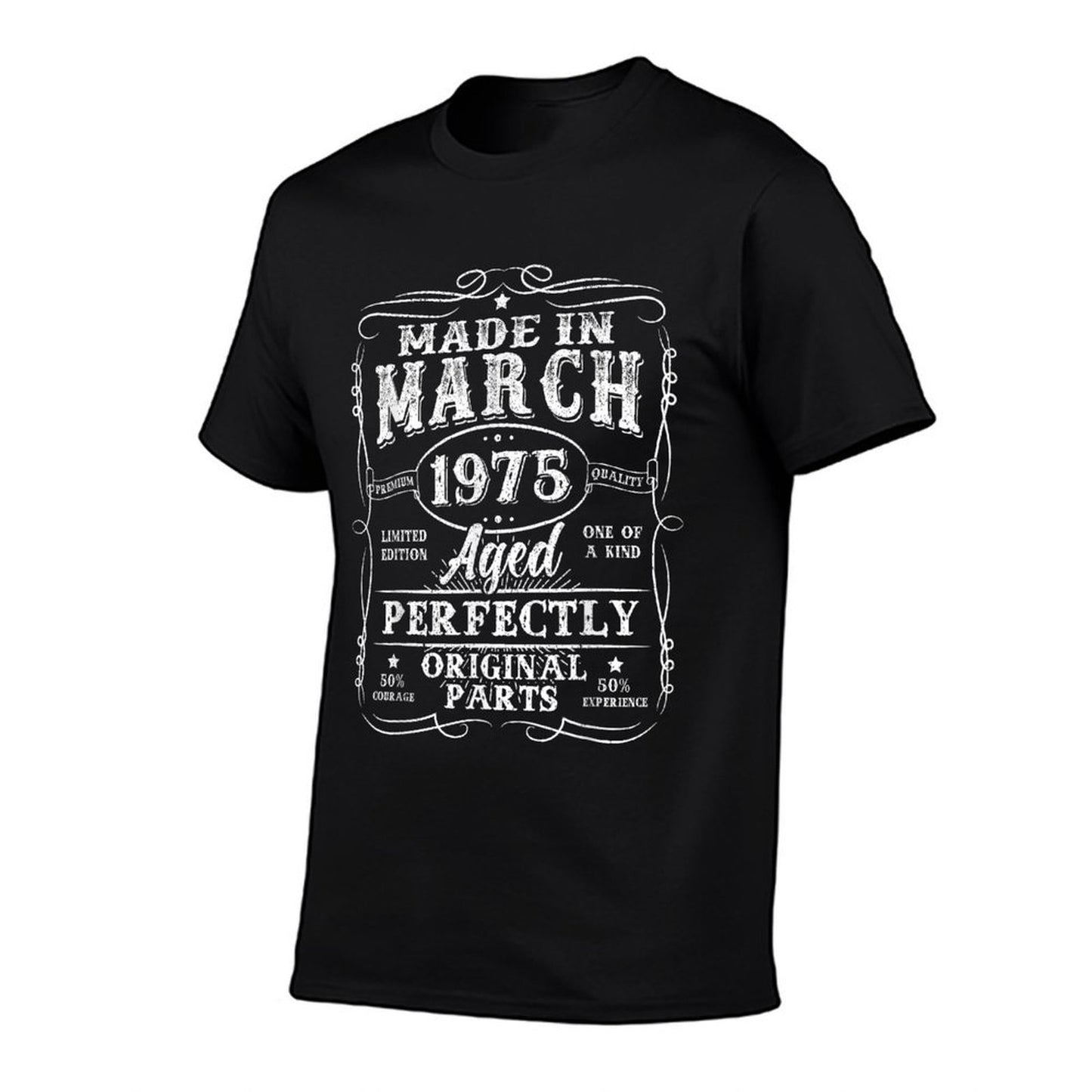50 Year Old Made In March 1975 Vintage 50th Birthday Men Dad  Quick-drying T-Shirt