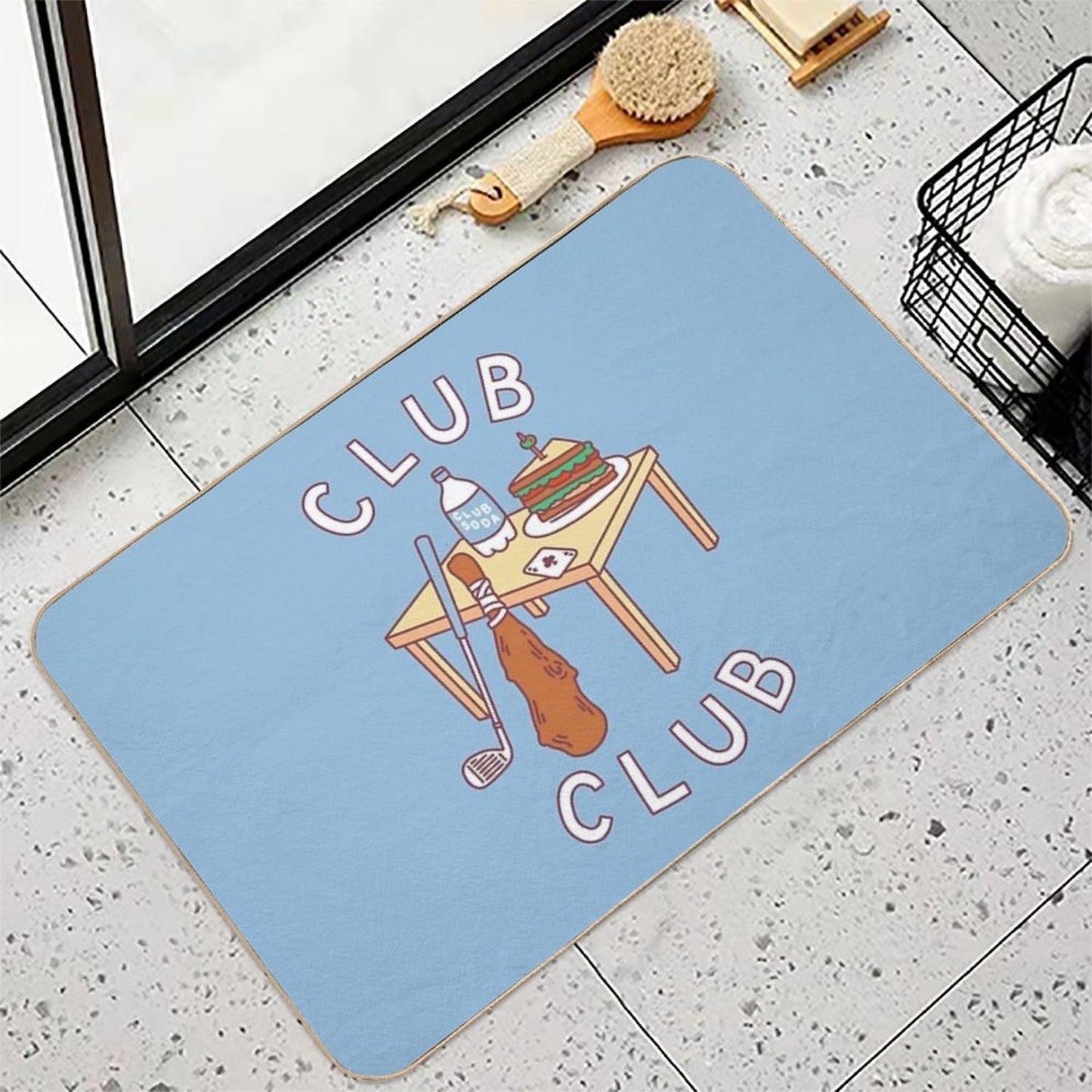 Club Club  Long-Lasting Bath Mat
