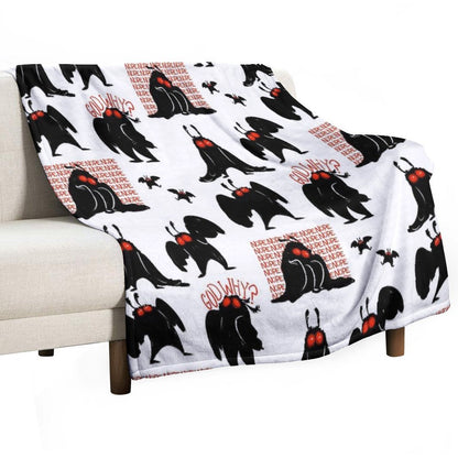 And It's Mothman! Durable Throw Blanket