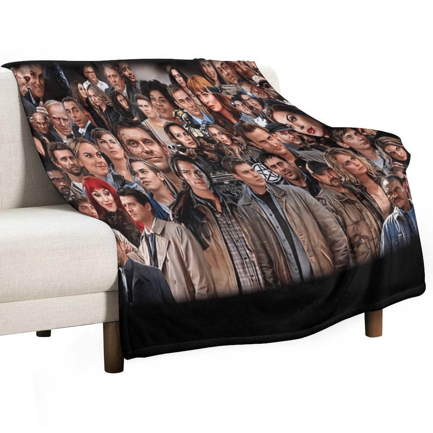 Ultimate Supernatural Collage Premium Throw Blanket