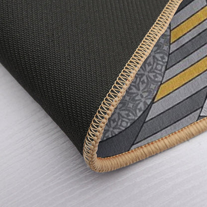 Industrial Spirals – Engineered Flow Meets Urban Art  Absorbent Bath Mat