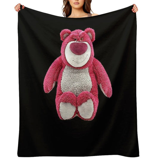 Lotso Huggin Bear 56 Trendy Graphic Unisex Shirt - Easy Care Throw Blanket