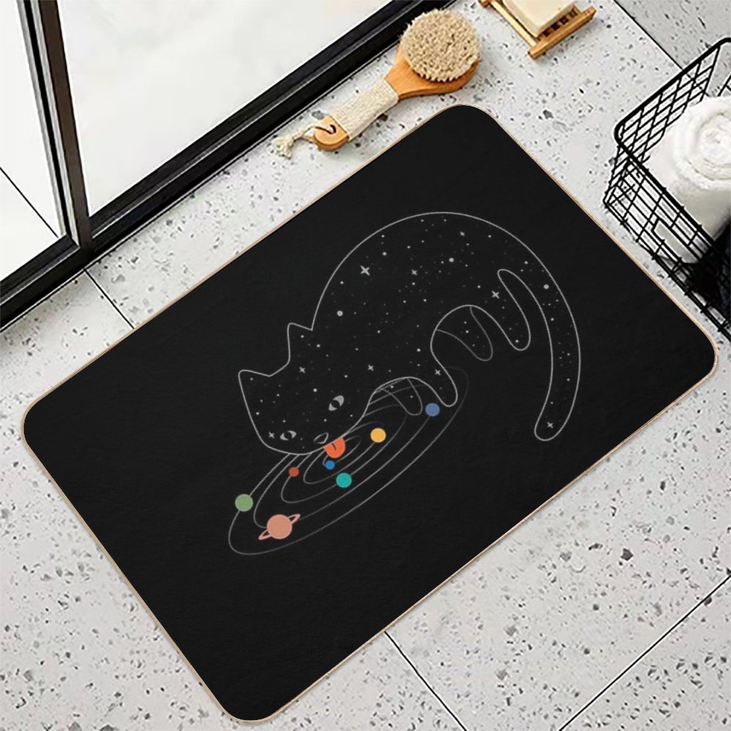 Catstronomy  Non-Slip Bath Mat