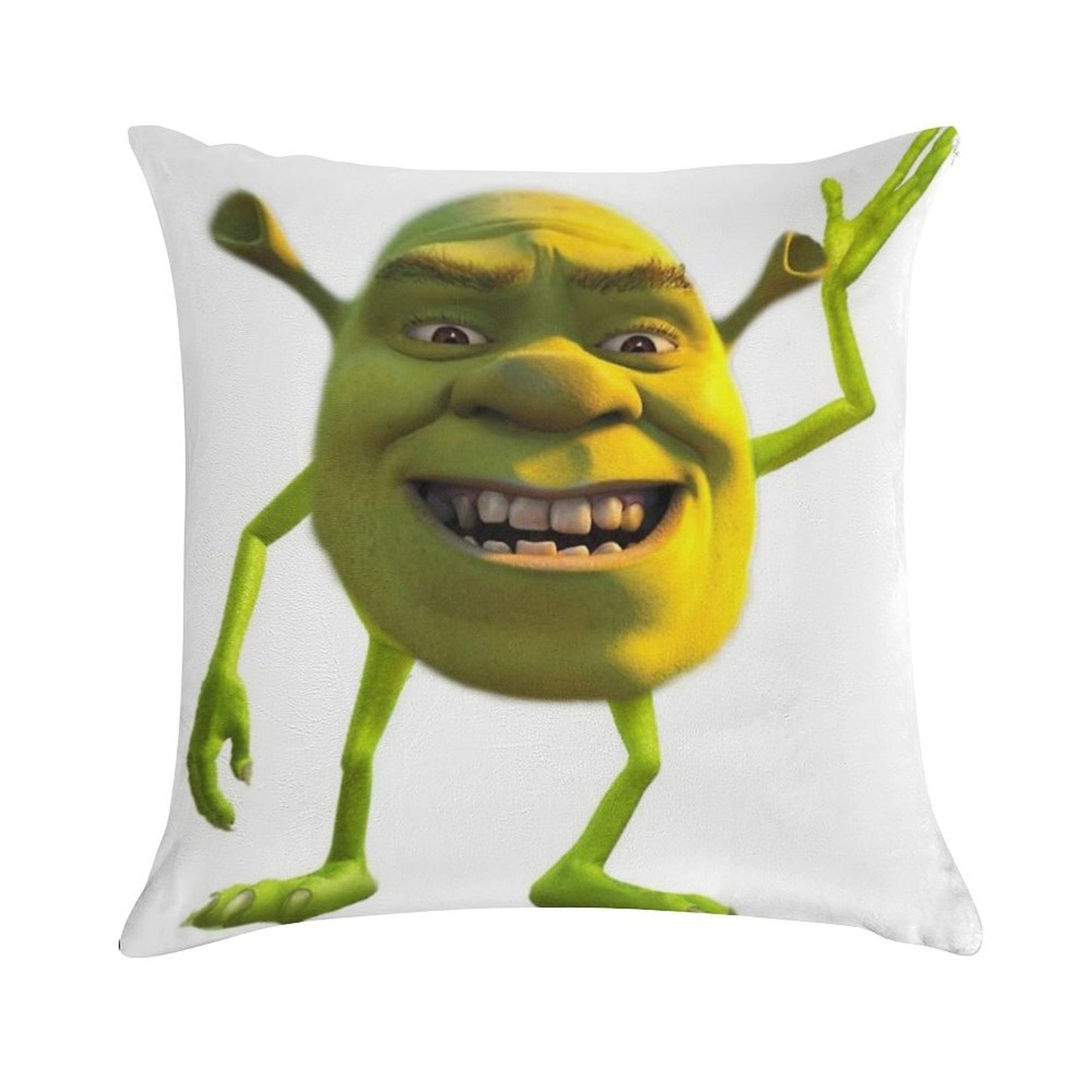 Shrek Wazowski Soft Home Decor Throw Pillow